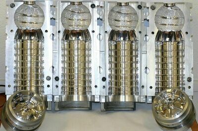 PET butilkalar uchun qoliplar (baklashka uchun)