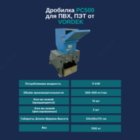 Дробилка для ПВХ