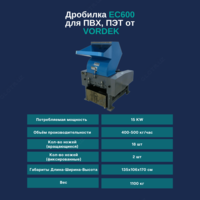 Дробилка для ПВХ