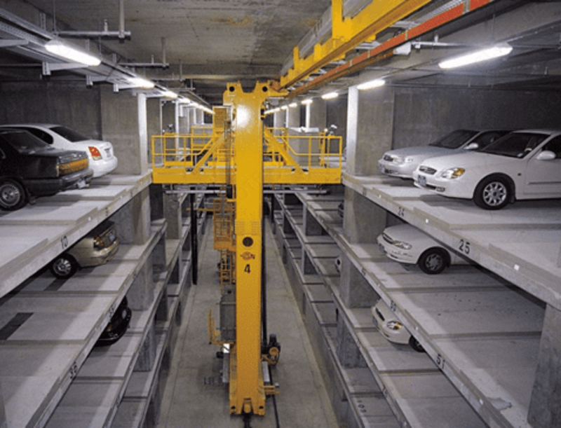 Парковка штабелерная