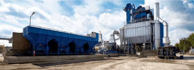 Стационарный асфальтобетонный завод серии DMAP–US