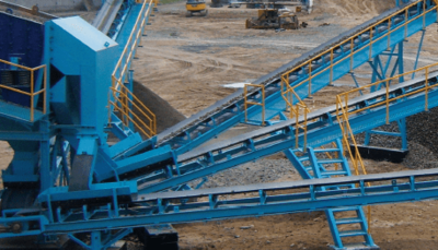 Стационарный дробильно-сортировочный комплекс