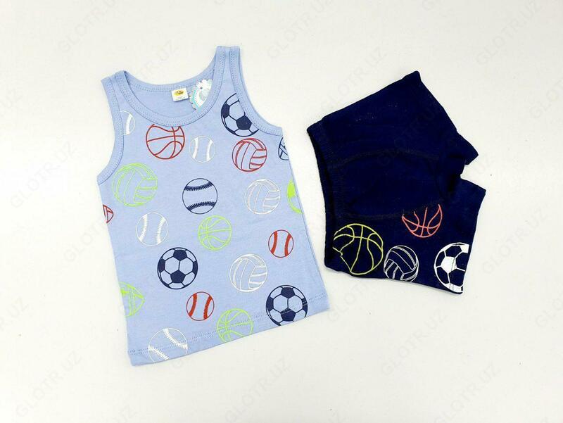 Двойка (майка и трусики) для мальчиков - 17 000 сум