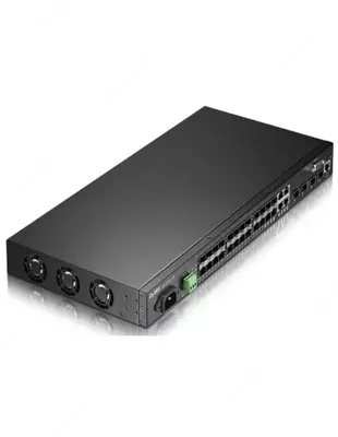 L2+ ZyXEL XGS3600-28 (24xGbE  4x10G SFP+) boshqariladigan kommutator
