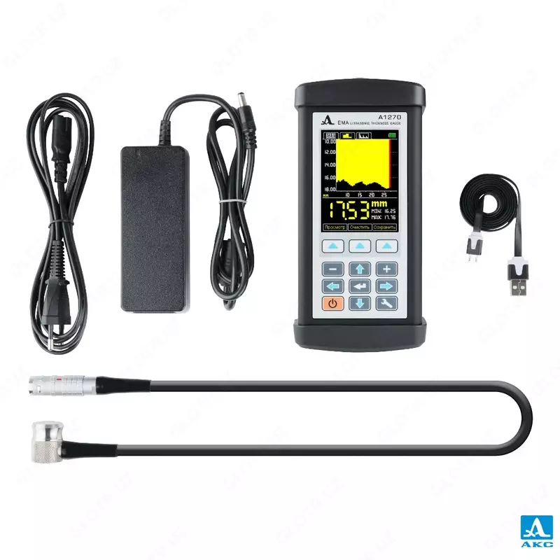  Электромагнитно-акустический толщиномер А1270 - Толщиномеры