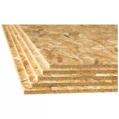 Namlikka chidamli OSB plitasi 2500x1250, qalinligi 9 mm