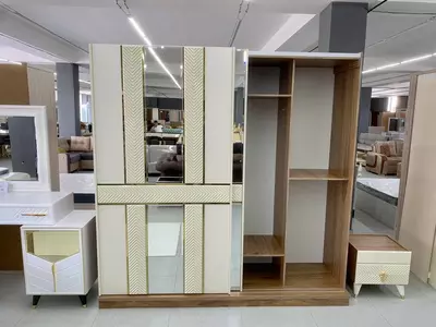 Yangi to'plamdan Afina kupe yotoqxona mebeli