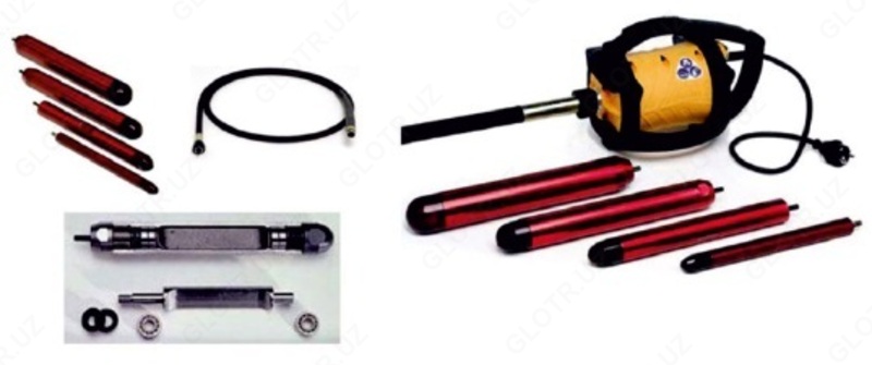 Вибратор для бетона DINGO Q40 и Q58 - по запросу