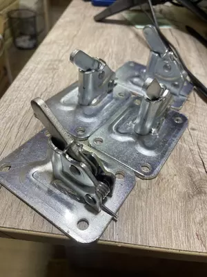 Чироз - Пружинние зажимы для опалубки - Kalip kilidi 4мм - 17 000 сум / шт.