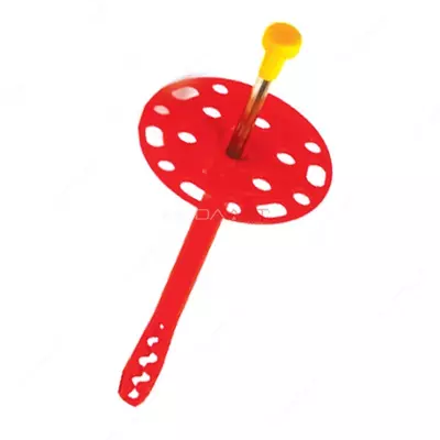 Дюбель для утеплителя с металлическим гвоздем