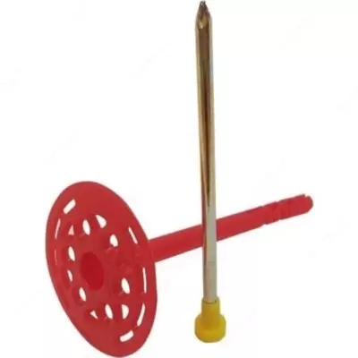 Дюбель для утеплителя с металлическим гвоздем Только в розницу