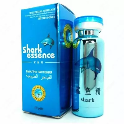 Капсулы для потенции мужчин Shark Essence (Акула Виагра)