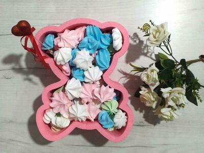 Подарочная коробка Мишка