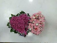 Подарочная коробка (ПЕНОБОКС) Двойное сердце - от {0} сум