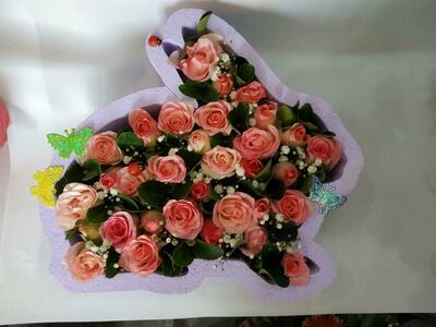 Подарочная коробка (ПЕНОБОКС) Зайка Подарочная коробка (ПЕНОБОКС) Зайка