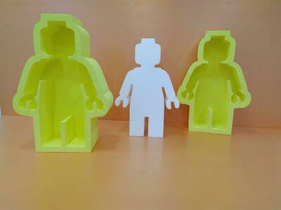 Подарочная коробка (ПЕНОБОКС) Лего Человек