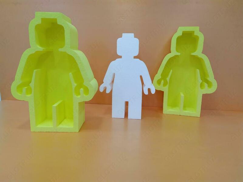 Подарочная коробка (ПЕНОБОКС) Лего Человек