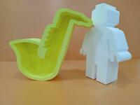 Подарочная коробка (ПЕНОБОКС) Саксафон