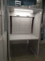 Quruq filtrlar bilan bo'yash kabinasi