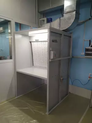 Quruq filtrlar bilan bo'yash kabinasi - Narx so&#039;rov asosida