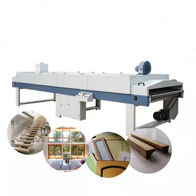 Нагревательный туннель для изделий из дерева (профили