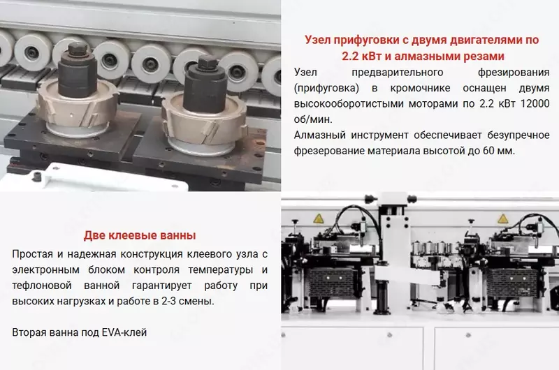 Автоматический кромкооблицовочный станок HUAHUA-506RL Только в розницу