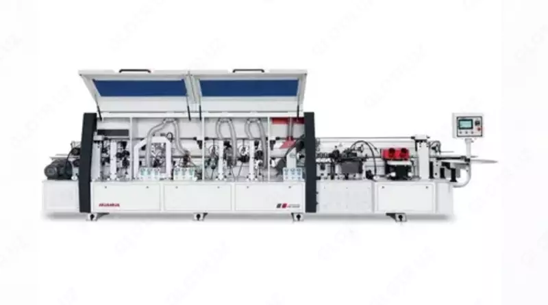 Производительный автоматический кромкооблицовочный станок HUAHUA-506RKQ + Pur