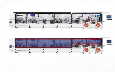 Автоматический кромкооблицовочный станок HUAHUA-688RLKHZ (лазер)