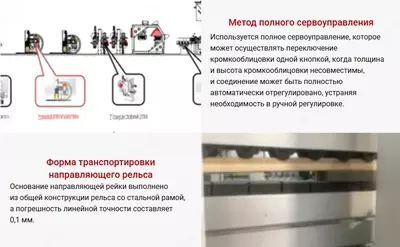 Автоматический кромкооблицовочный станок HUAHUA-688RLKHZ (лазер) - Цена по запросу