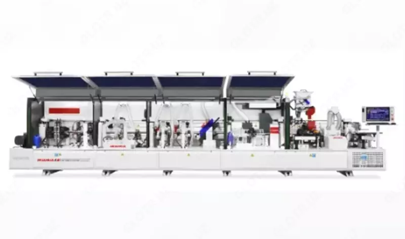 Современный высокоточный кромкооблицовочный станок HUAHUA 706 RLK