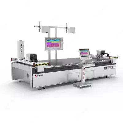 Автоматический ножевой ЧПУ-станок для резки натуральной кожи RZCUT5-1007E