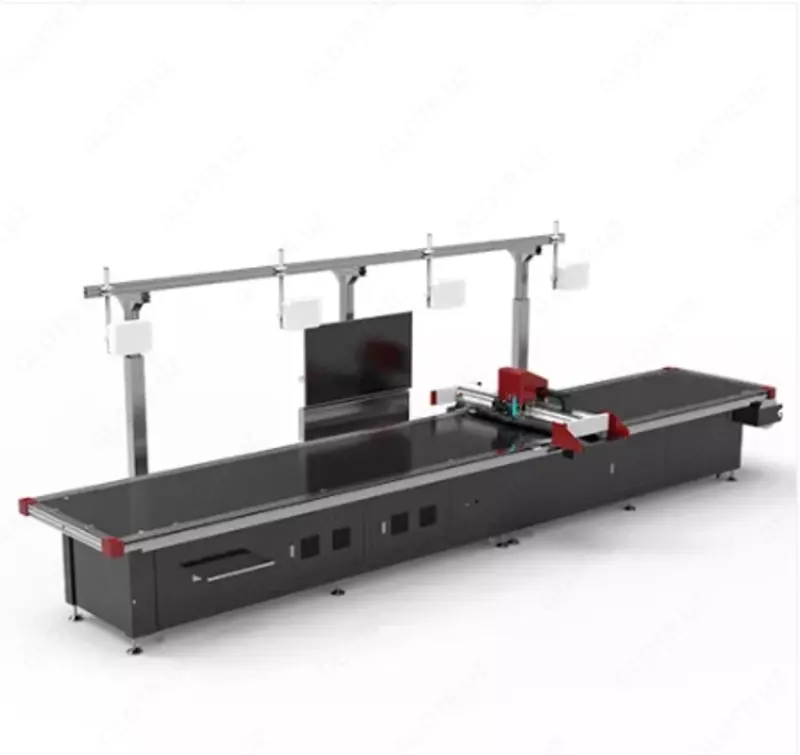 Многослойная машина для резки ткани с ЧПУ