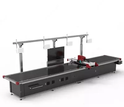 Машина для резки образцов ткани с круглым ножом