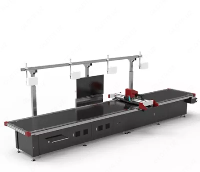 Машина для резки образцов ткани с круглым ножом