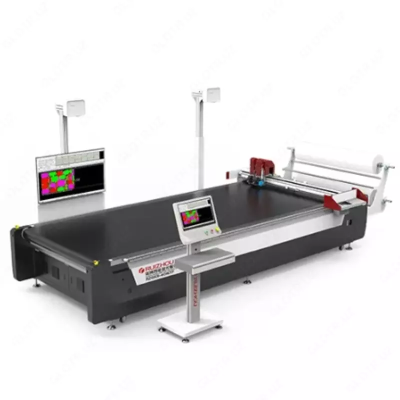 Avtomatik ko‘p qatlamli kostyum matolarini kesish uchun CNC stanogi