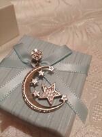 Серебряная подвеска "Полумесяц"