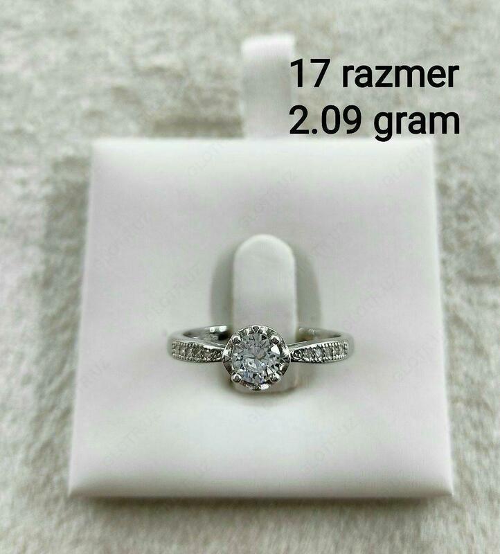 Классическое кольцо из серебра с камнем - 32 000 сум