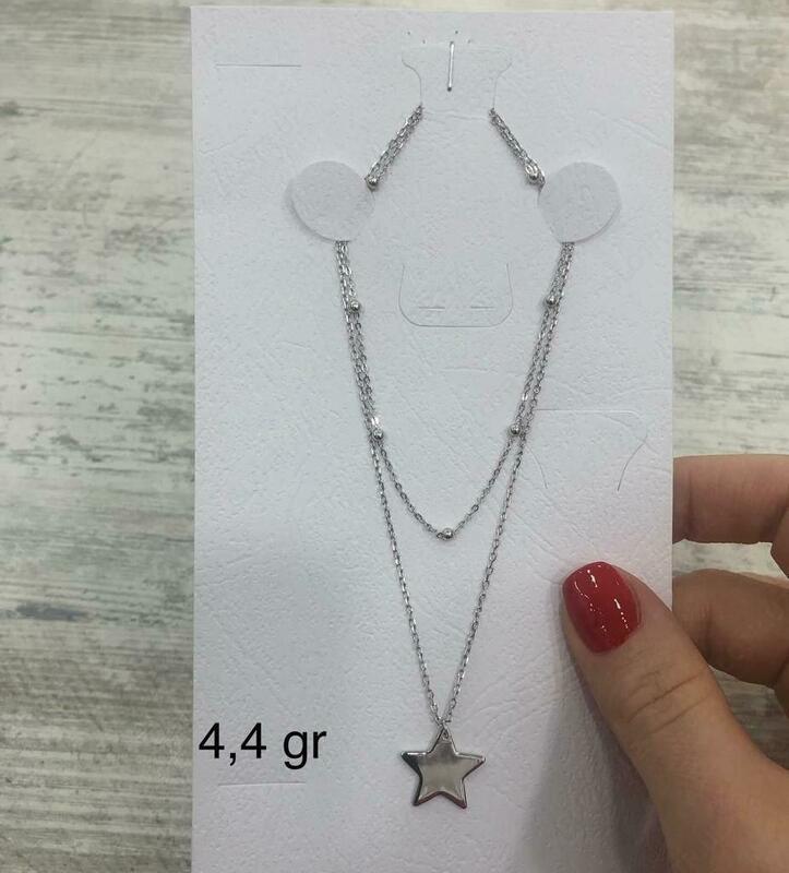 Итальянская цепочка с подвеской "Звезда"