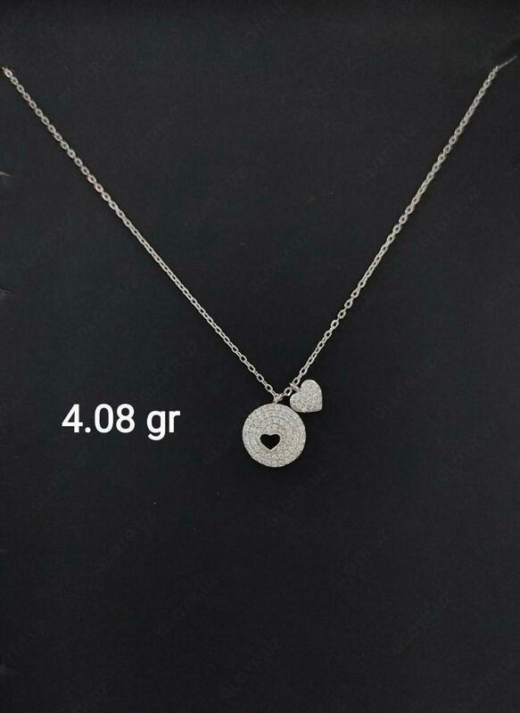 Серебряная цепочка с подвеской - 32 000 сум