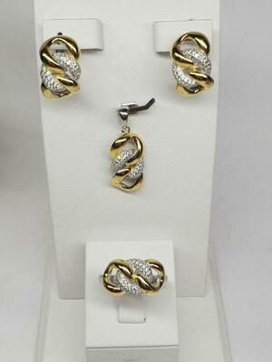 Серебряный комплект №1