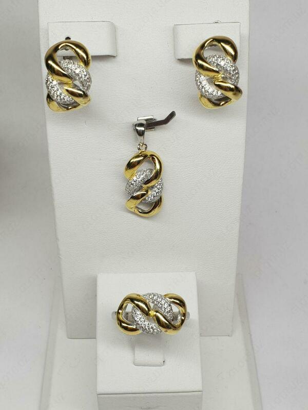 Серебряный комплект №1