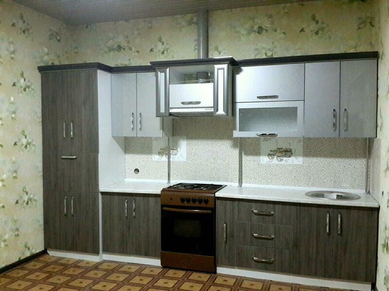 №1 buyurtma bo'yicha oshxona mebellari