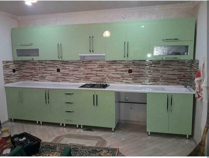 №1 buyurtma bo'yicha oshxona mebellari