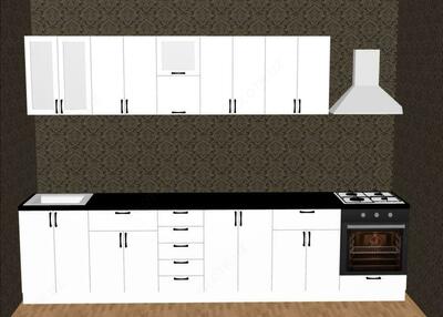 Кухонная мебель на заказ №10 - Цена по запросу