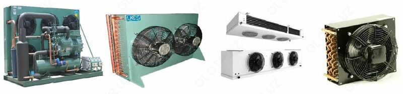 Kompressorli havo sovutgichli sovutgich (FBPZ 012 / L- 4PES) + FN 100