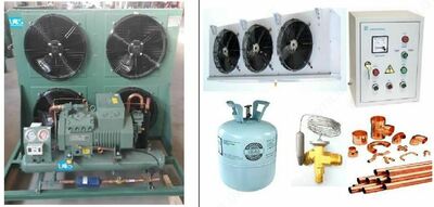 Воздушный конденсатор вместе с компрессором (FBPZ 30- 4GE) + FNV 240 Воздушный конденсатор вместе с компрессором (FBPZ 30- 4GE) + FNV 240