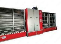 Автоматический Станок для очистки стекла с роликовым прессом и ручном сборочным стендом 1700