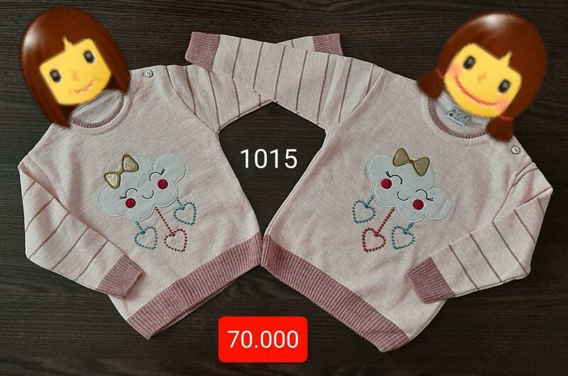 Детский джемпер для девочки(светло-розовый)