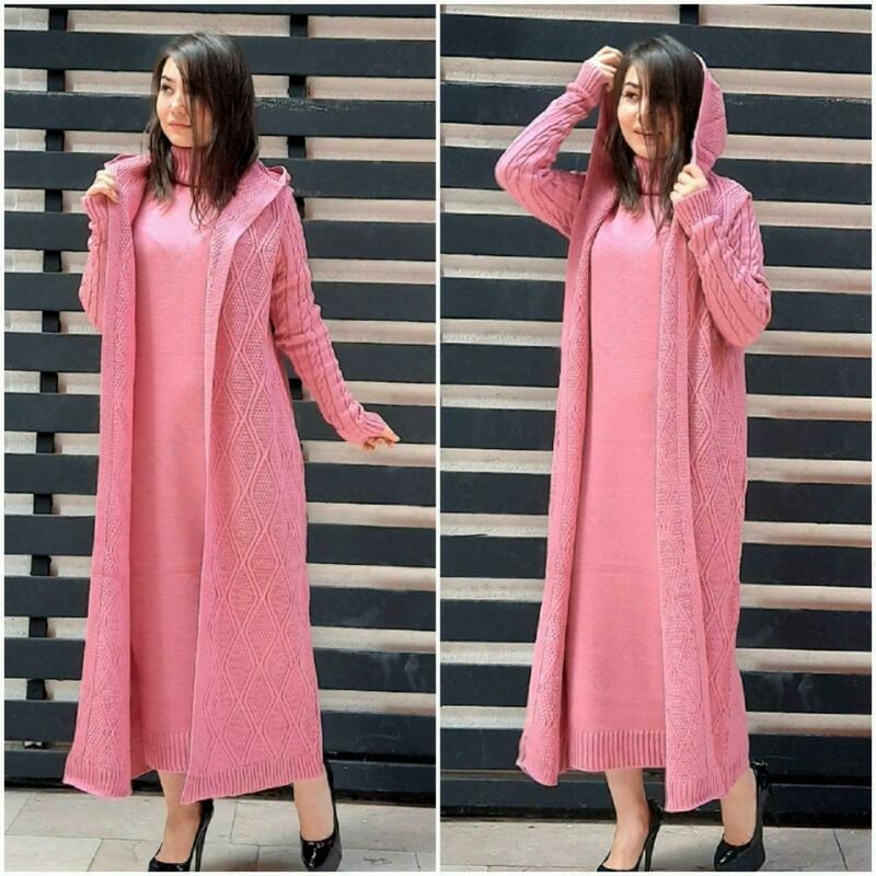 Комплект женская двойка (с кардиганом) - 3 - от 180 047.7 сум