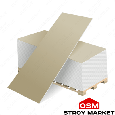 Gipsokarton "Osiyo" shipining namligiga chidamli - 52 200 so'm / dona